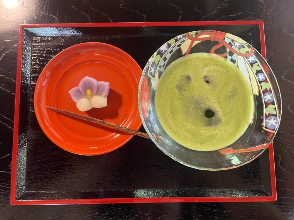 喜泉庵　抹茶と季節の生菓子