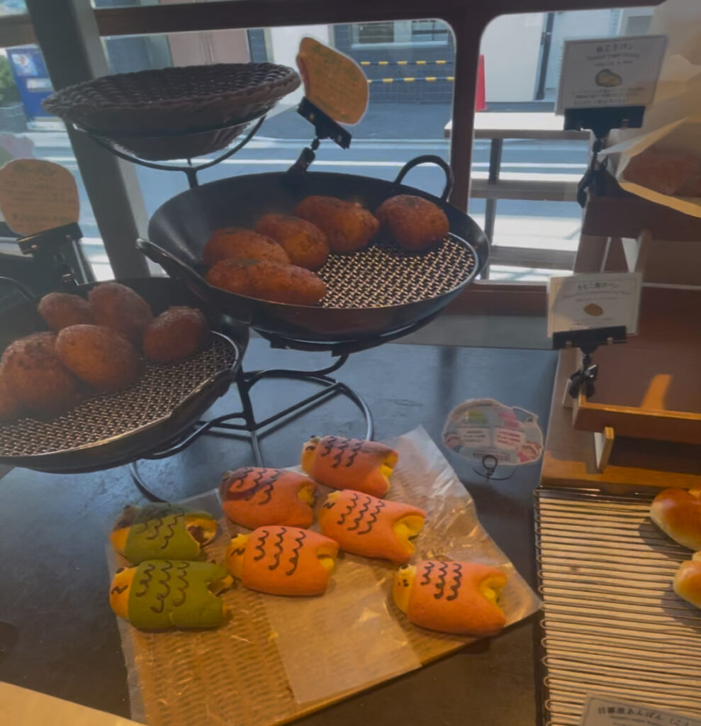 鯉のぼりのパン